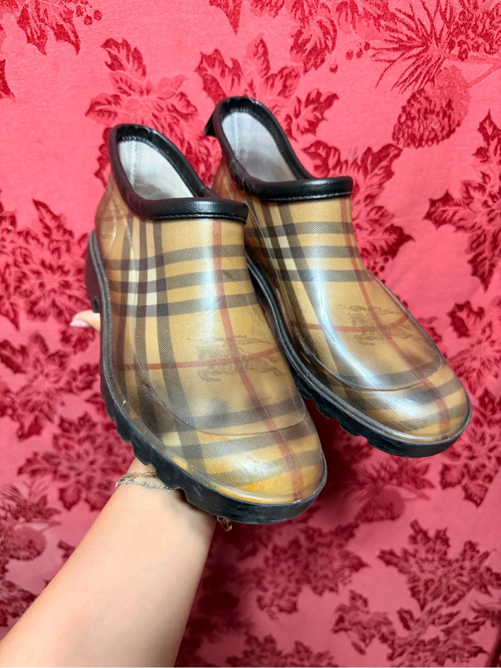 Burberry Ankle rubber booties